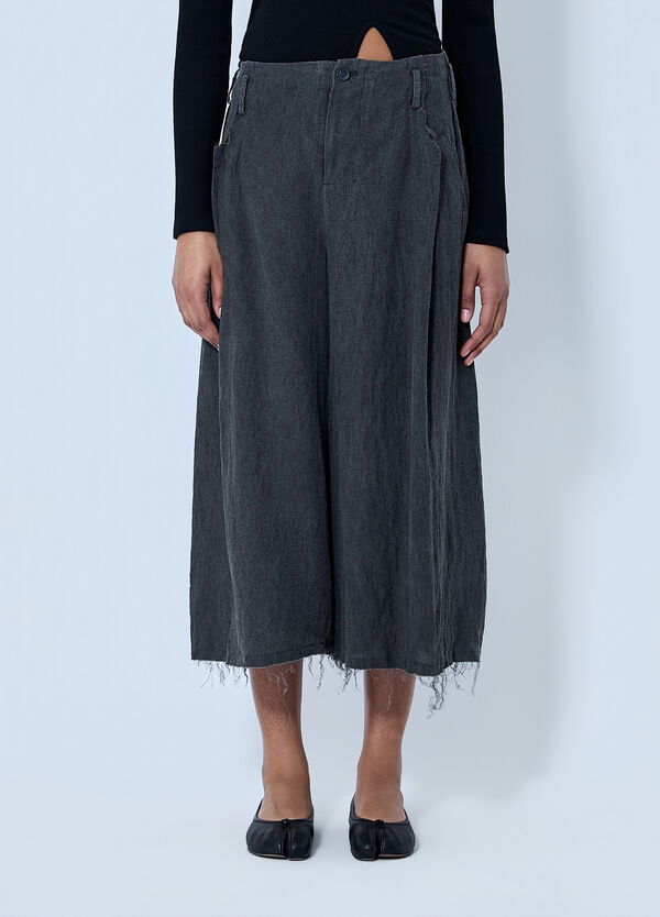 LIMI Feu Tuck Wide Pants Grey lmf0264007